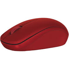 Mouse Dell Inalámbrico Óptico WM126-WH ROJO - Imagen 2