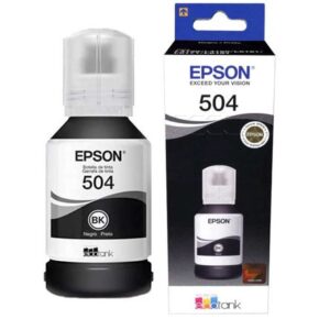 BOTELLA DE TINTA EPSON T504 NEGRO