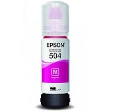 BOTELLA DE TINTA EPSON T504  MAGENTA