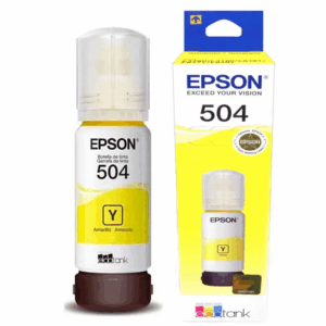 BOTELLA DE TINTA EPSON T504 AMARILLA