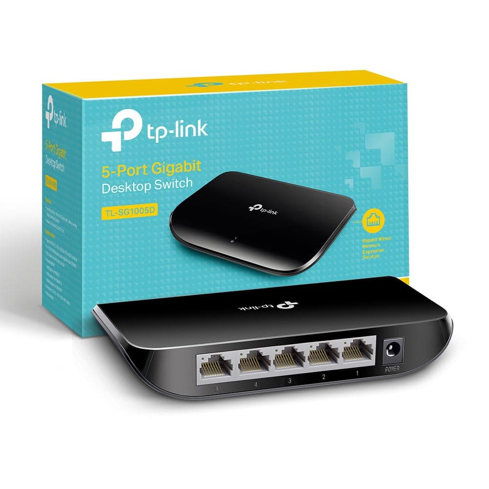 Switch TP-Link TL-SG1005D 5 Puertos Gigabit